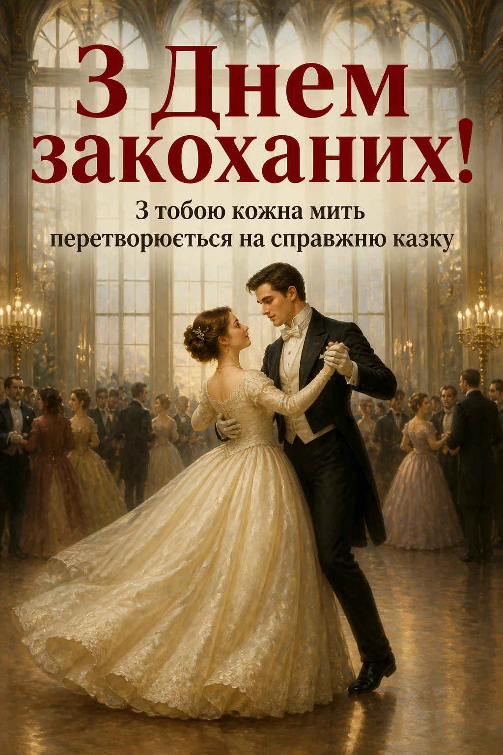 українській мові оригінальне привітання з днем закоханих