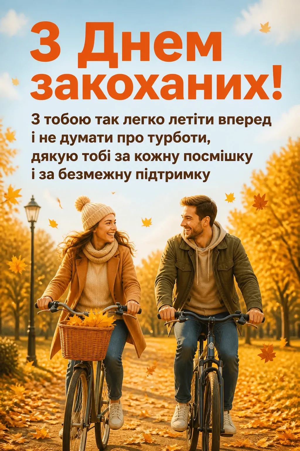 українській мові оригінальне привітання з днем закоханих