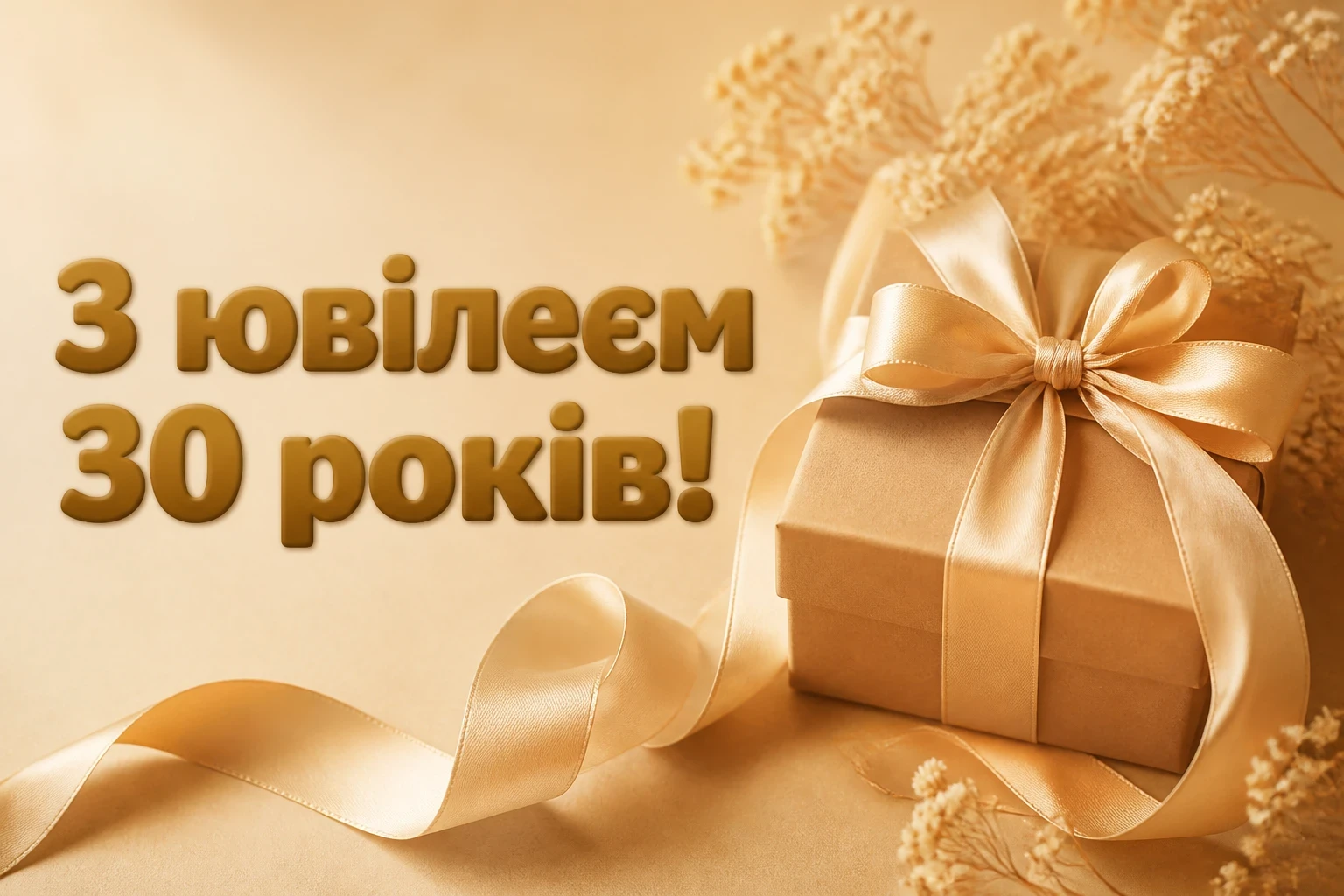 привітання з ювілеєм 30 років жінці прозою