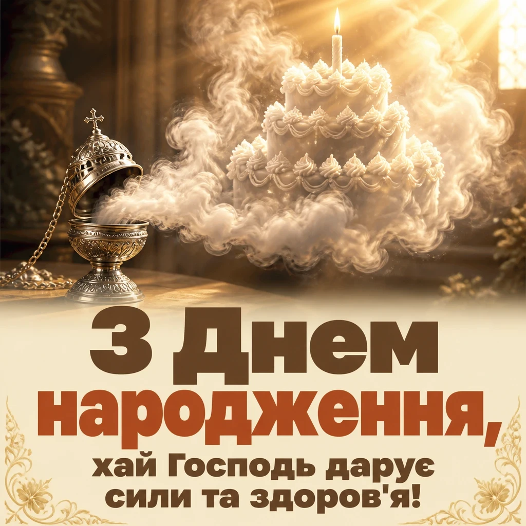 привітання з днем народження священику