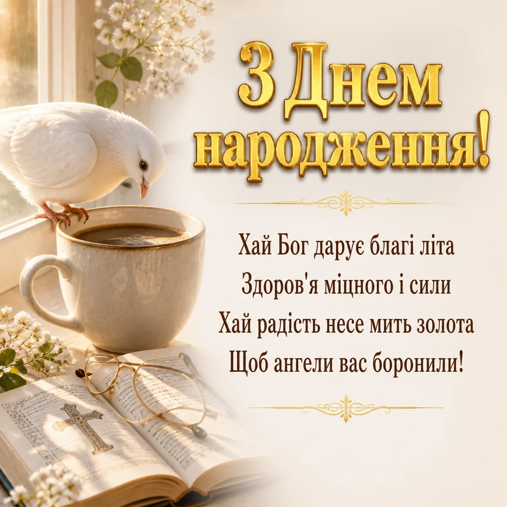 привітання з днем народження священику