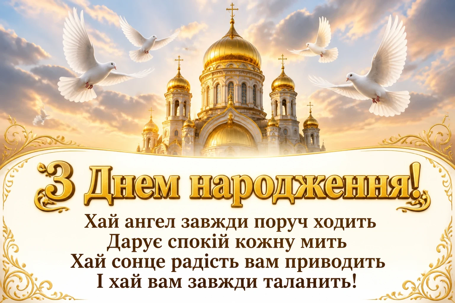 привітання з днем народження священику