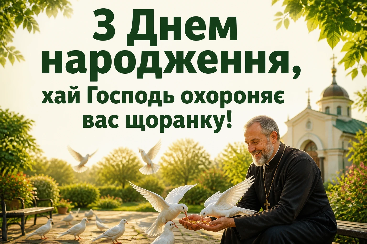 привітання з днем народження священику