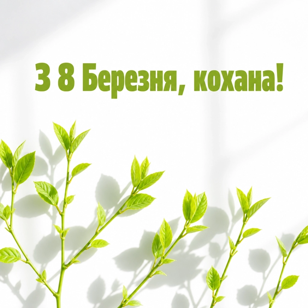кохана привітання з 8 березня коханій дружині