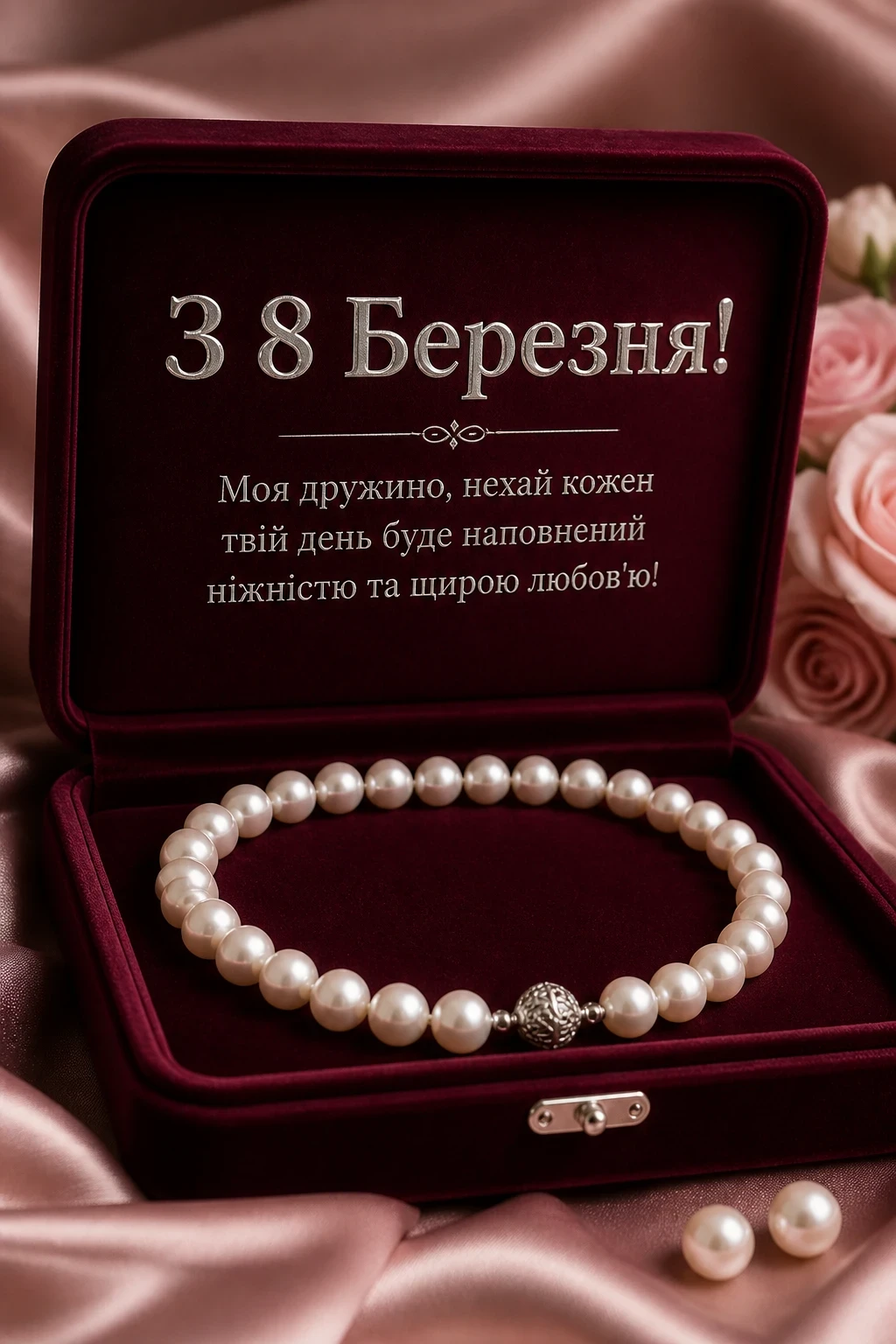 кохана привітання з 8 березня коханій дружині