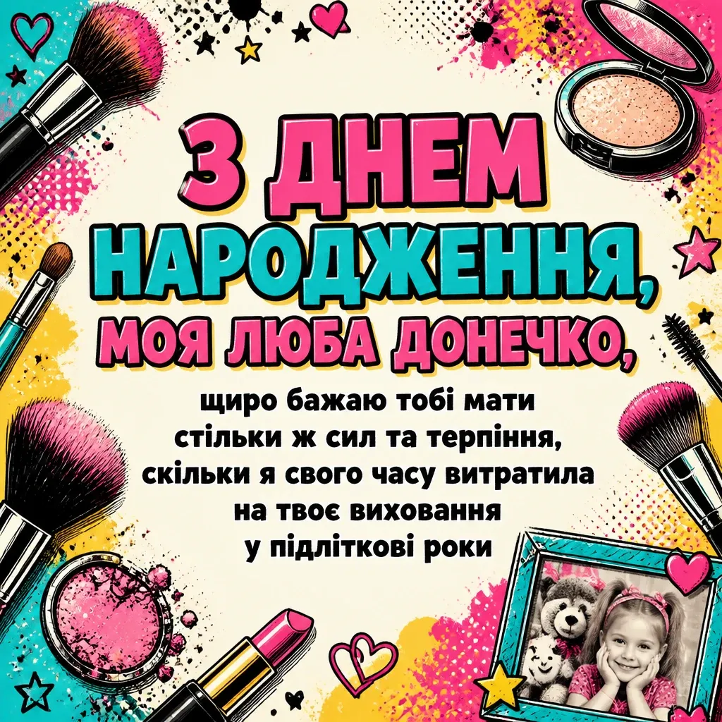 до сліз доньці привітання з днем народження для дорослої дочки від мами