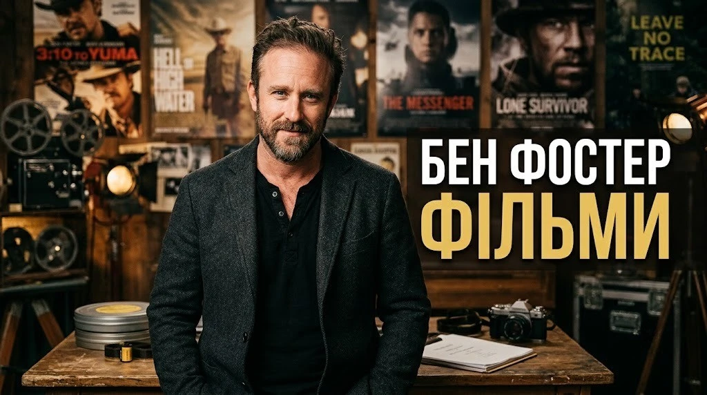 ТОП 20 фільмів за участю Бена Фостера
