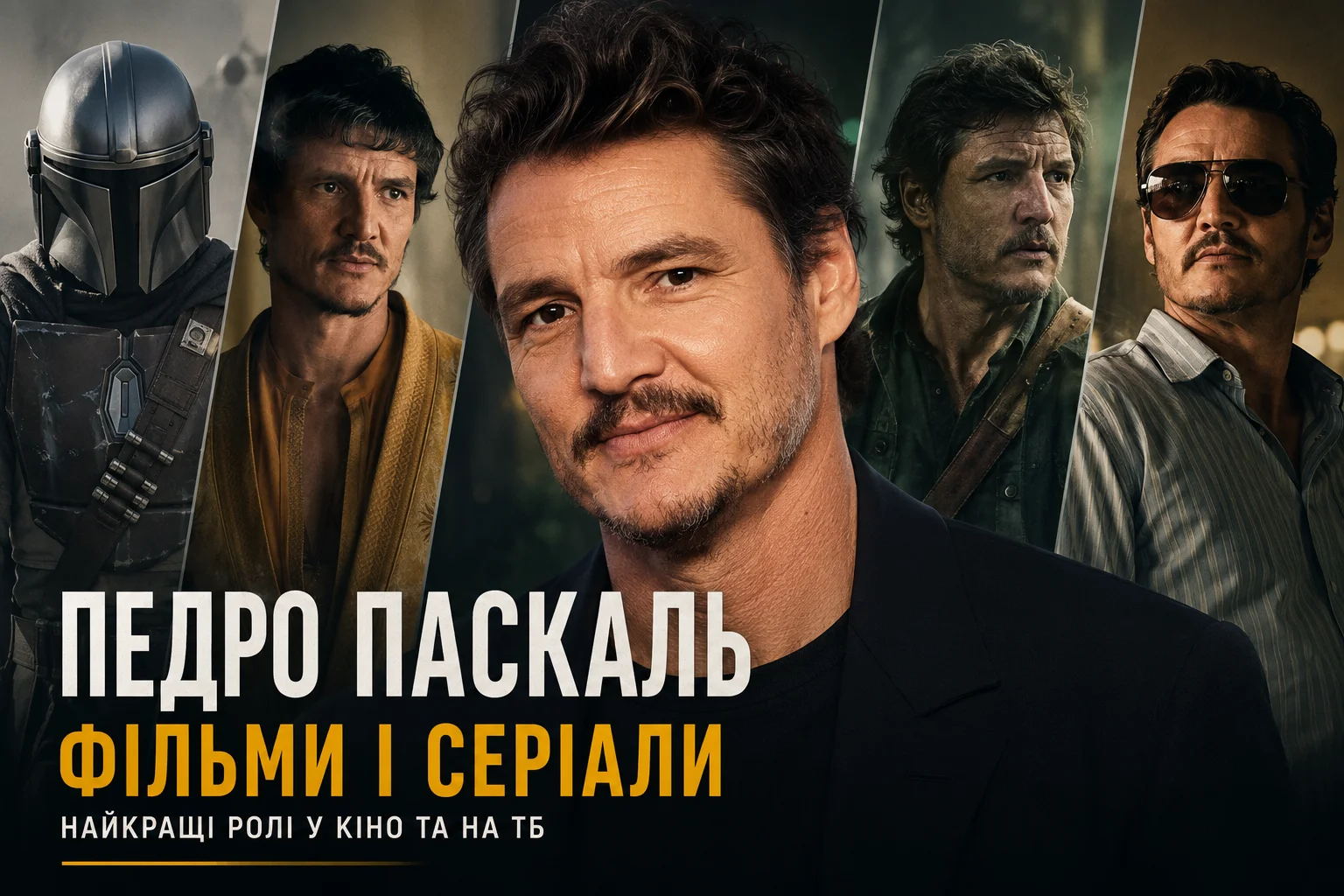 Усі фільми й серіали Педро Паскаля у повній добірці