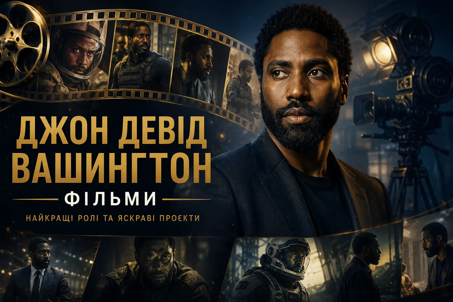 Фільми Джона Девіда Вашингтона: огляд усіх робіт
